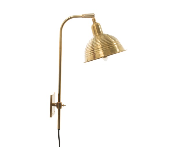 Modernista - Raw Brass Adjustable Wall Light